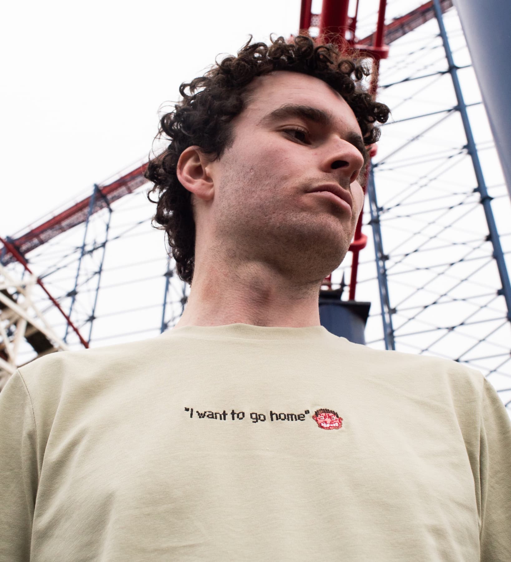 RollerCoaster Tycoon x errornogo I Want to Go Home Tee - Image 3