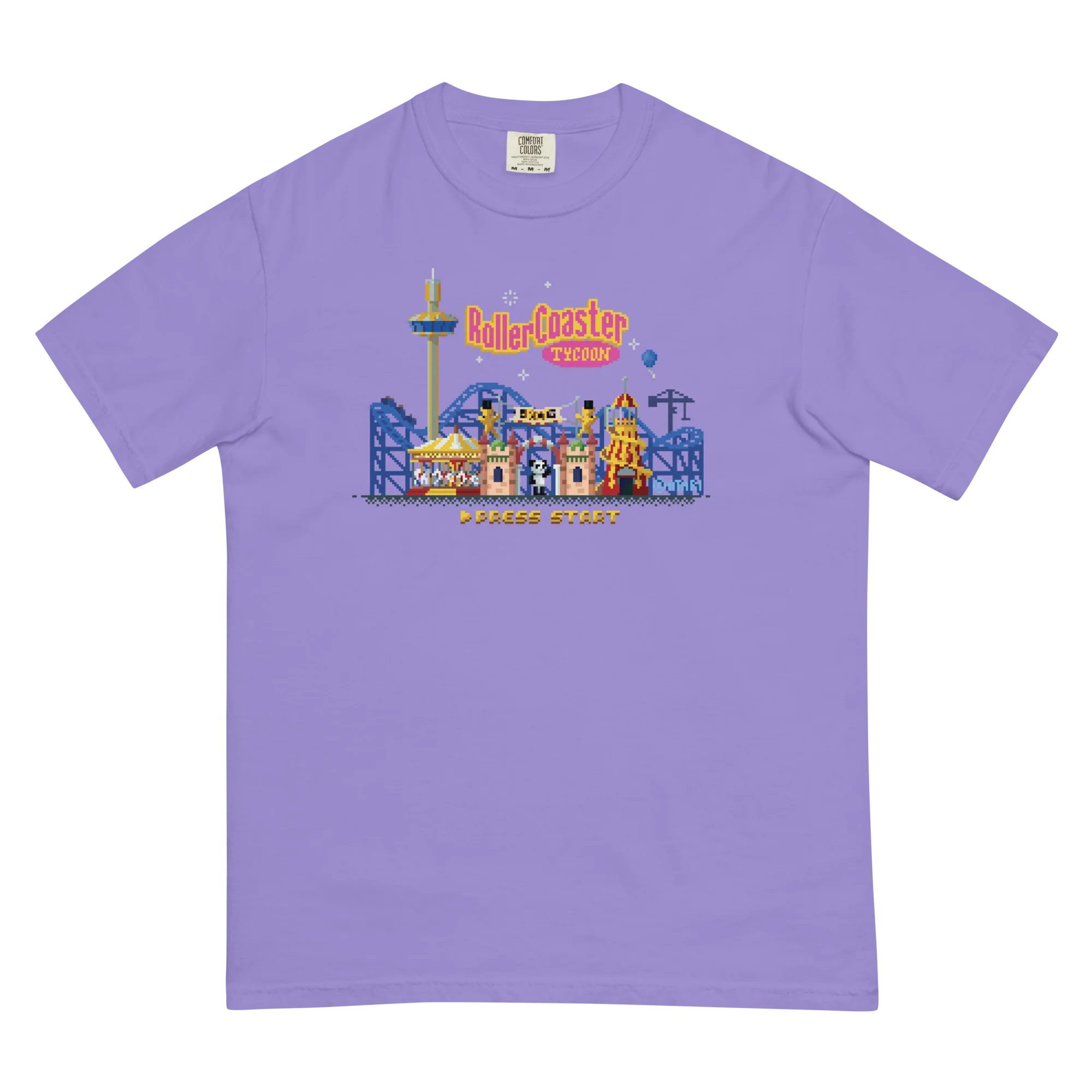RCT 25th Anniversary Retro Pixel Art Tee - Image 5